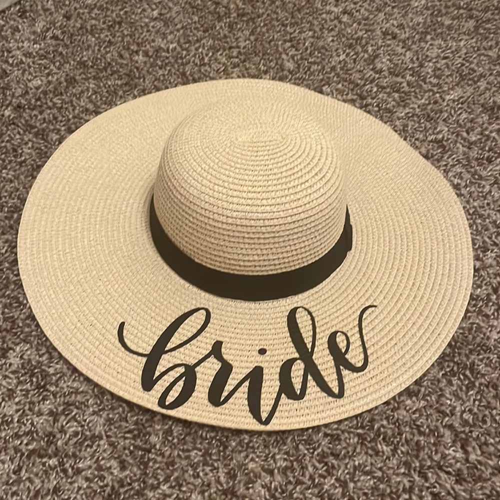 Straw Bride Hat